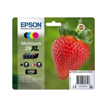 Tinteiro Pack 4 (Preto/Amarelo/Cian/Magenta) 29xl Epson