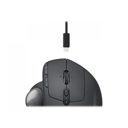 Rato Logitech Mx Ergonómico Trackball Cinza