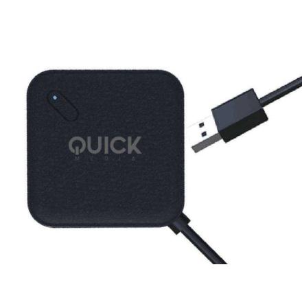 Hub QUICKMEDIA 4 Portas USB 3.0