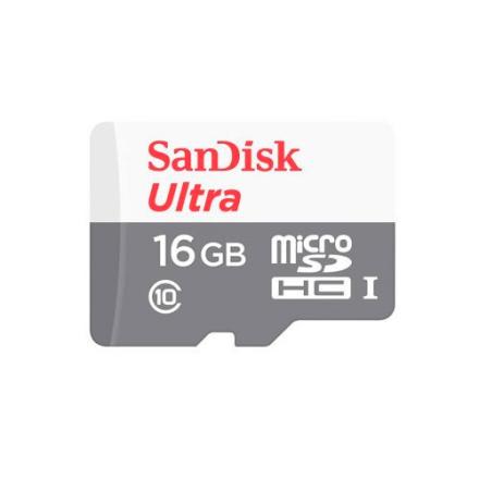 Cartão Mermória Micro SD Ultra Android SANDISK 16GB Class10