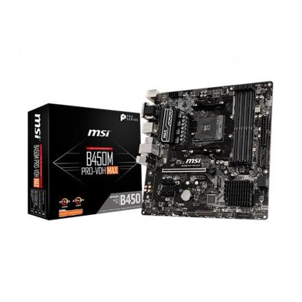 Motherboard Msi Am4 B450m Pro-Vdh Max