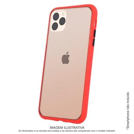 Capa TPU Anti-choque P/ iphone X/XS Vermelha