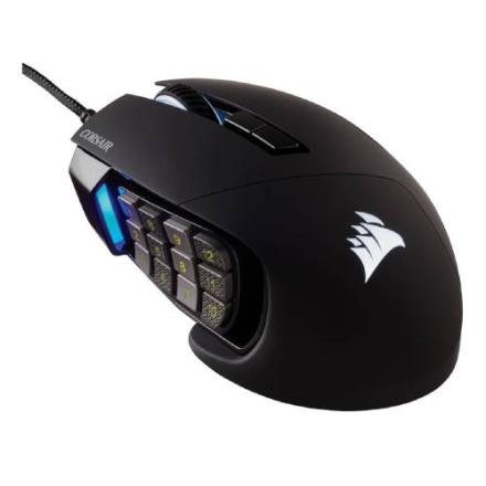 Rato Gaming Corsair Scimitar RGB Elite Preto
