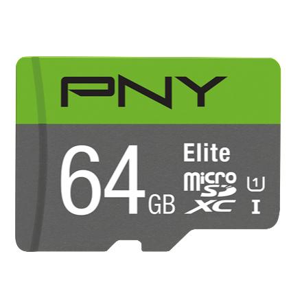 Microsd Pny 64Gb Elite 100Mb/S