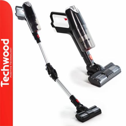 Aspirador Vertical S/ Fios Tubo Dobrável 140W TECHWOOD