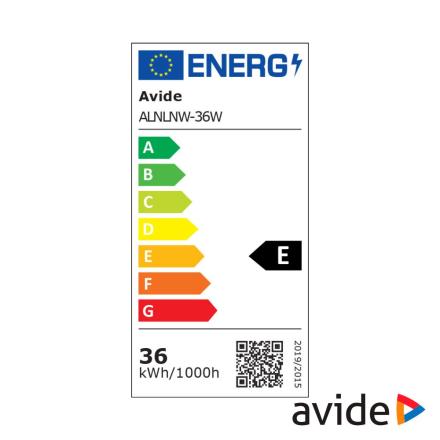 Armadura LED Batten 36W IP65 4000K 3600lm AVIDE