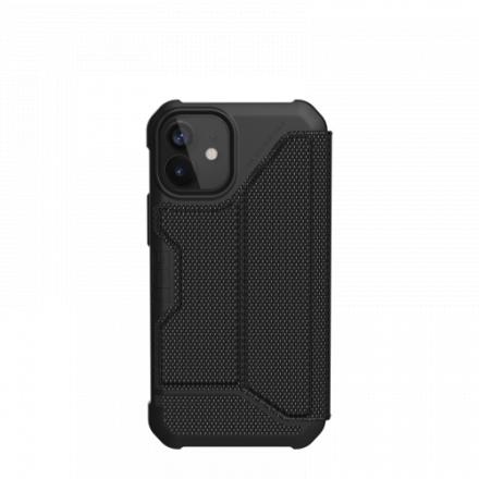 Capa UAG P/ Iphone 12 Mini Metropolis Preto Flip Cover