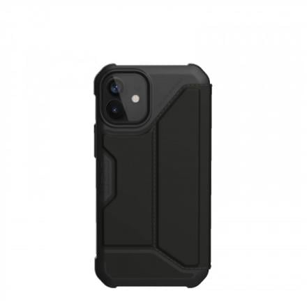 Capa UAG P/ Iphone 12 MIni Metropolis Preta Flip Cover