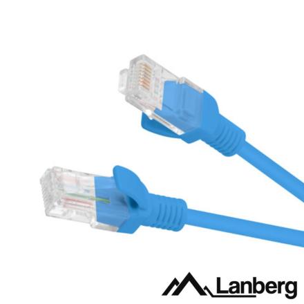 Cabo UTP CAT5E 50cm Azul LANBERG