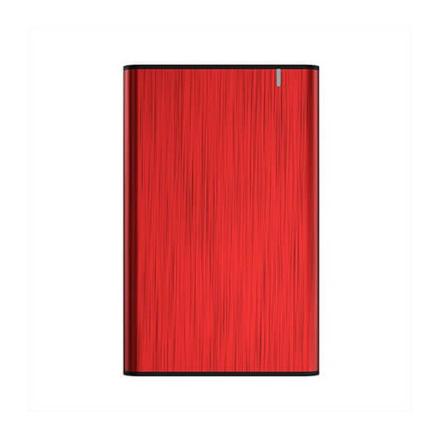 Caixa Externa 2.5 Usb3.1 Sata Aisens Alumínio Vermelho