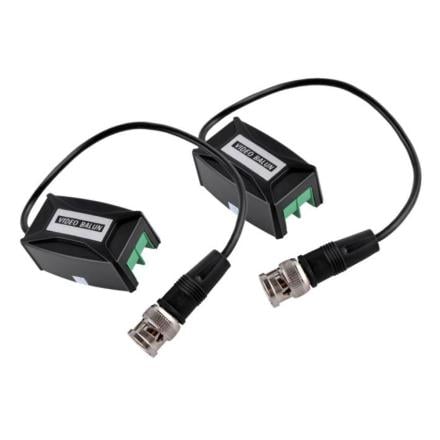 Conversor Passivo 2x Balun Vídeo Terminais Parafuso