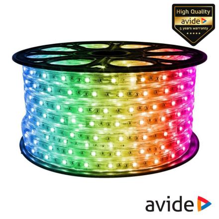 Fita De LEDS 5050 RGB 220V 1m IP67 AVIDE
