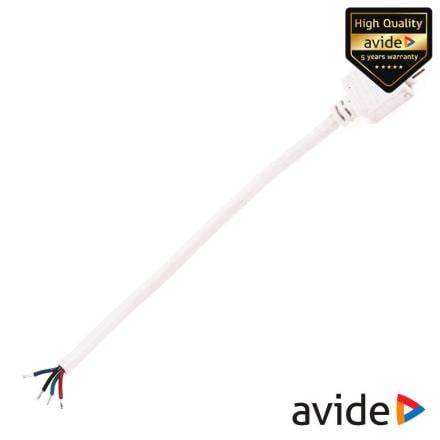 Adaptador Macho P/ Alimentação de Fitas LED RGB AVIDE