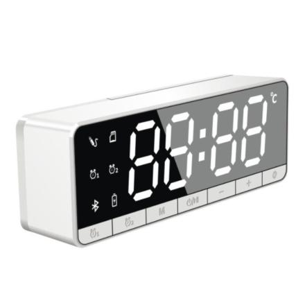 Relógio Despertador Bluetooth/MicroSD
