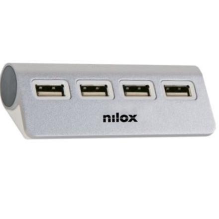 Hub 4 Portas Nilox Usb 2.0 Branco