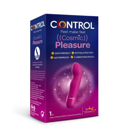 Mini Estimulador Control Cosmic Pleasure C/ Vibração