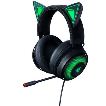 Headset Gaming Kraken Kitty Edição Preto Razer