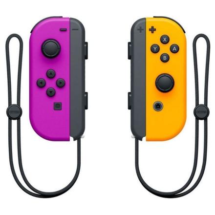 Comandos Joy-Con P/ Nintendo Switch Lilás e Laranja