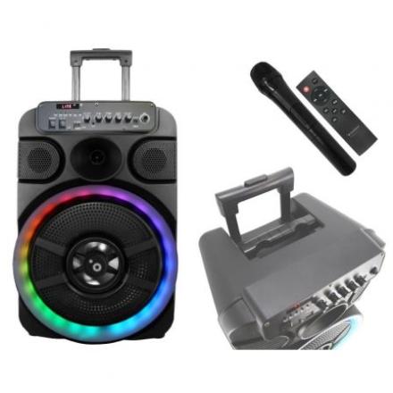 Coluna C/ Bluetooth e Microfone Sunstech Muscles 12 40W