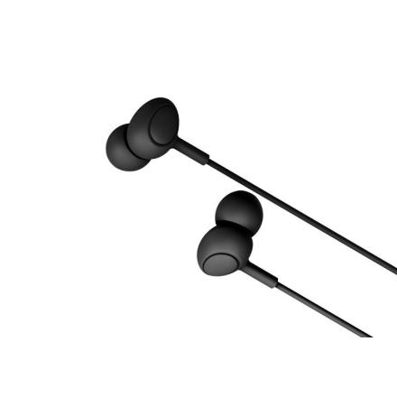 Auriculares Sunstech Pops C/ Microfone Jack 3.5 Pretos