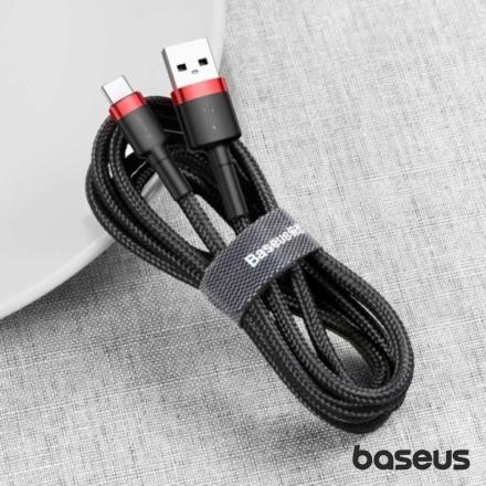 Cabo USB-A Macho P/ USB-C Macho 2m Cafule BASEUS