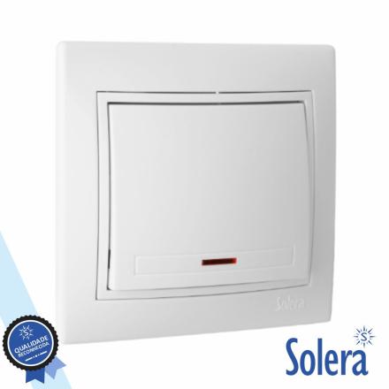 Pulsador Campainha Parede Encastrar 10A 250V SOLERA