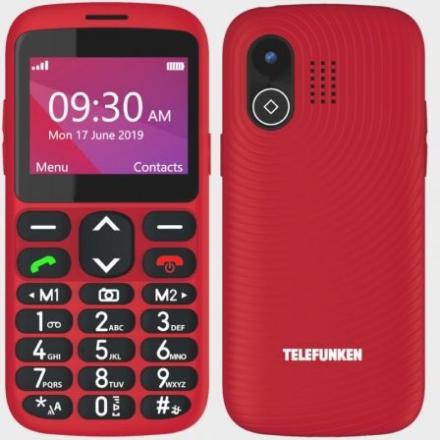 Telemóvel Telefunken S520 Vermelho