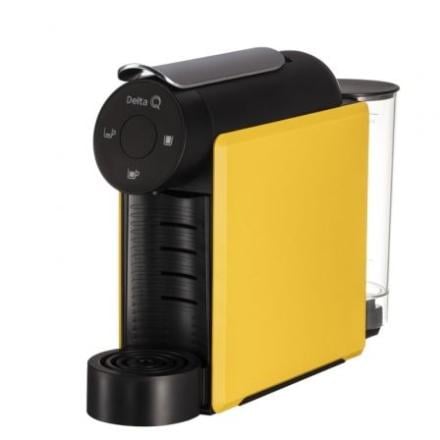 Máquina Café Cápsulas Delta Mini Qool Amarelo
