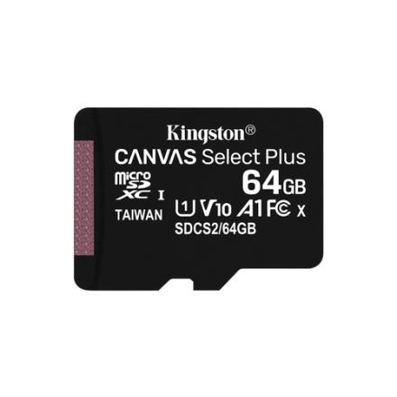 Cartão De Memória Kingston 2x64Gb Canvas Select Plus Microsd