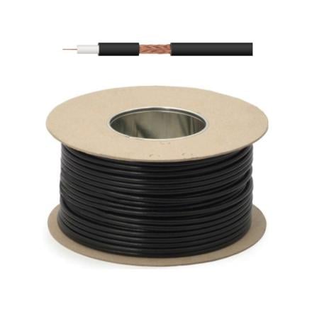 Cabo Coaxial 75 Ohm RG59 Ø6.2 Preto