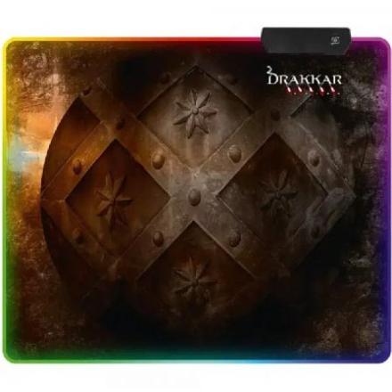 Tapete P/ Rato Konix Drakkar Prime Rgb Hetland C/ Iluminação