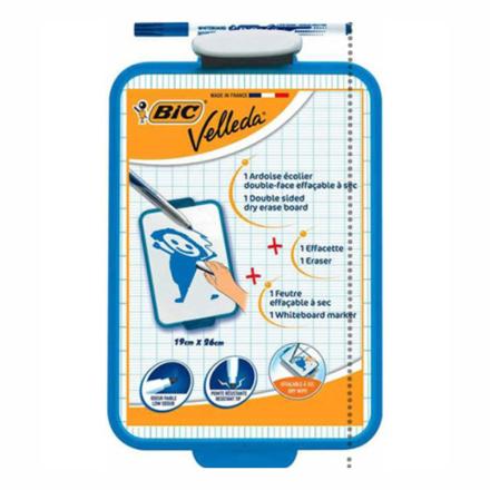 Quadro Bic Velleda 49x26cm C/ Marcador E Apagador