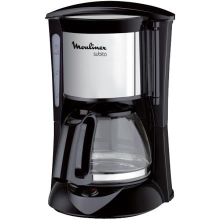 Cafeteira filtro moulinex subito inox - fg150813