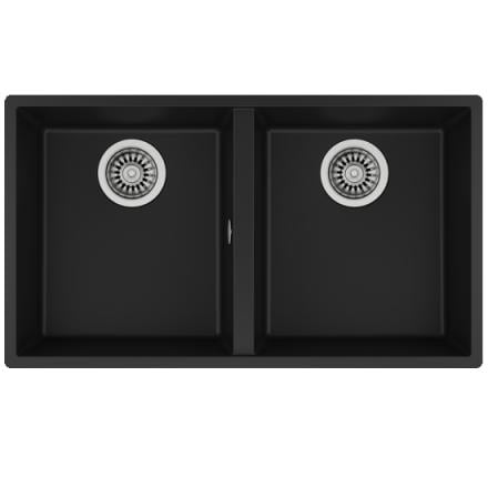 Lava loiça teka - square 2c 760 tg - black