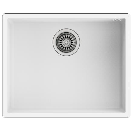 Lava loiça teka - square 50.40 tg - artic white