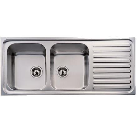 Lava loiça teka - classic 2c 1e rev (sif) - inox