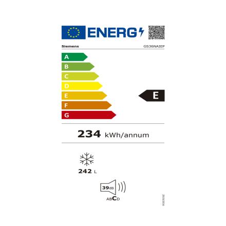 Arca vertical siemens - gs36naiep -