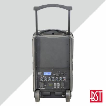Coluna Amplificada 10" 400W USB/BT 2 Microfones UHF BST