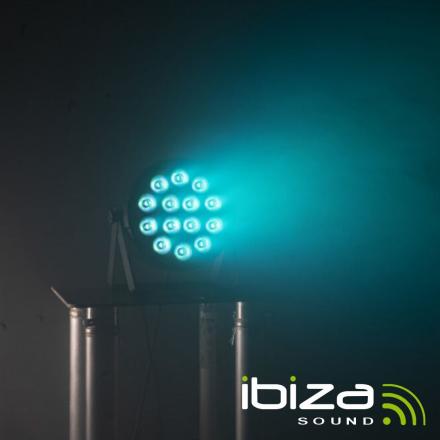 Projetor Par C/ 14 LEDS 6W RGBW DMX IBIZA