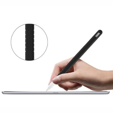 Capa Silicone Preta P/ Caneta APPLE PENCIL 2