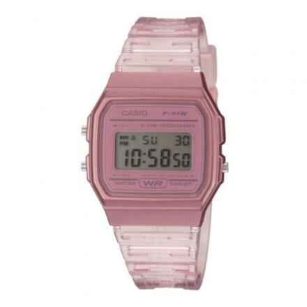 Relógio Digital Casio 38mm Rosa