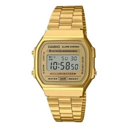 Relógio Digital Casio Vintage Iconic 38mm Dourado