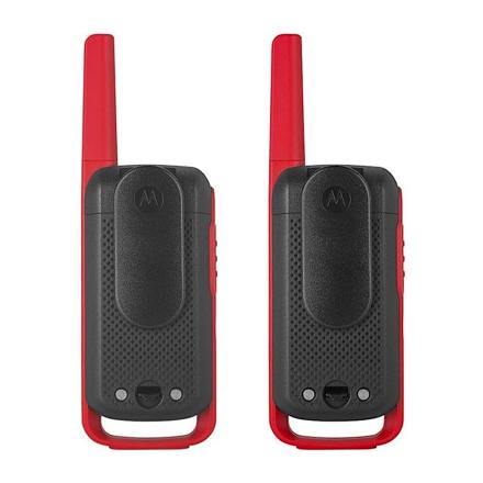 Pack 2 Walkie Talkies Motorola TLKR T62 PMR446 Vermelho