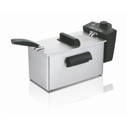 Fritadeira Haeger 3L 2000W Inox - CHIPSeGO