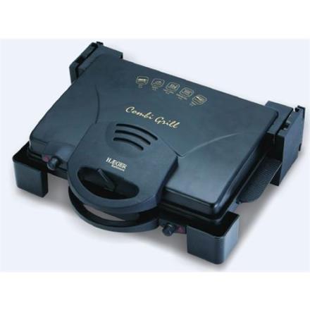Grelhador haeger 1900w.placas-baltimore