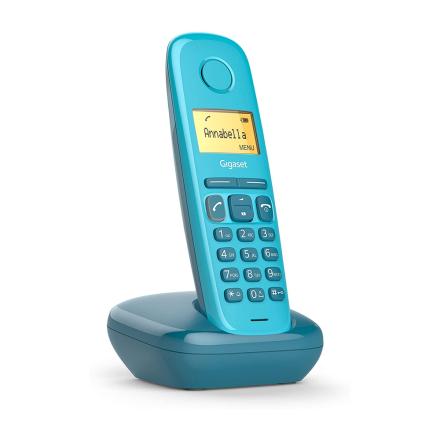 Telefone Fixo S/ Fios Gigaset A170 Mono Azul S30852-H280