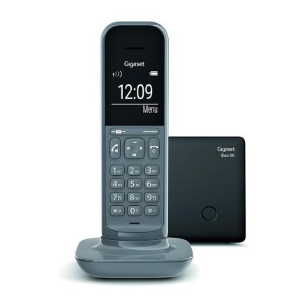 Telefone Fixo S/ Fios Siemens-Gigaset Cl390 Preto