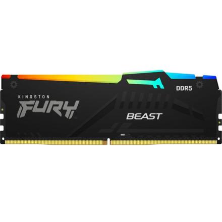 RAM Kingston 16Gb 5200Mt/S DDR5 Cl40 Dimm Fury Beast RGB