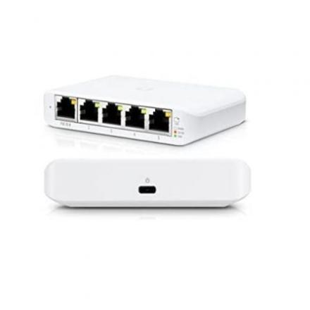 Switch De Rede Ubiquiti Gigabit 5 Portas 10 Gbit/s USW-FLEX