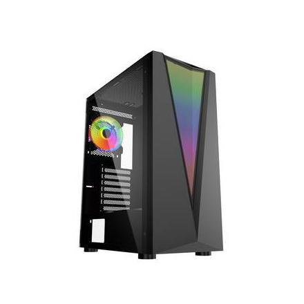 CAIXA MIDITOWER EUROTECH SLAYER RX30 VORTEX 1X FAN ARGB MESH